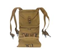 WW2 US M1928 Haversack with Tail Bag Backpack WWII Reproduction, Grey, L, Bag