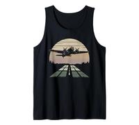 WW2 Warplanes Tshirt B-17 P51 Mustang F4U Corsair Vintage Tank Top