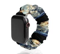 WW2 Warship Cruisers-Naval-Fleets Replacement Watchband Cute Printed Watch Strap Elastic Solo Loop Bands Compatible for Apple Watch 42mm/44mm