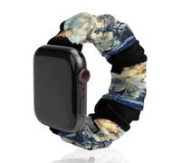 WW2 Warship Cruisers-Naval-Fleets Replacement Watchband Cute Printed Watch Strap Elastic Solo Loop Bands Compatible for Apple Watch 42mm/44mm
