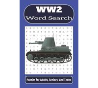 WW2 Word Search: Word searches with easy to read print about WW2, history, army, and more