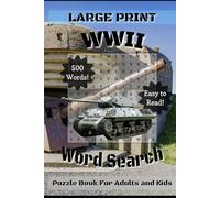 WW2 Word Search: WWII Themed Brain Teaser Puzzle Book in Large Print for Every Generation 6x9 (Puzzle Quest)