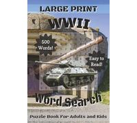 WW2 Word Search: WWII Themed Puzzle Book in Large Print for Every Generation 6x9 (Puzzle Quest)