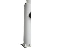 WWANBGIA 1pc Heavy Duty Basketball Pole Padding - U-V Resistant Pad for 2" to 10" Round Poles - Customizable Garage Column Cushion(White,18cm)