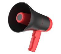WWBPOIUY microphone and speaker,fog horn,siren,megaphone, Handheld Speaker 30W Bullhorn Speaker Adjustable Volume Control for Outdoor Police Cheerleading Microphone