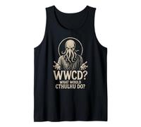 WWCD? What Would Cthulhu Do? Funny Tank Top