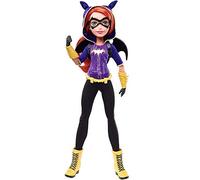 WWE 900 DLT64 DC Comics Super Hero Girl Batgirl Action Doll, with Realistic Facial Detailing, Iconic Ring Gear and Accessories, Black, 0