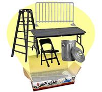 WWE Action Figure Accessory: (Set of 5 Wrestling Props)