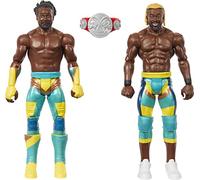 WWE Action Figure Battle Pack 2 Pack with WWE Championship Title Championship Showdown The New Day Kofi Kingston & Xavier Woods, HLL79