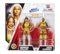 WWE Main Event Showdown 2-Pack Series 22 Jade Cargill & Bianca Belair Action Figures (6 )