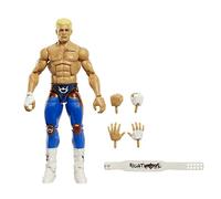 WWE Action Figures, WWE Elite Cody Rhodes Figure with Accessories, Collectible Gifts, HKN85, Multicolor
