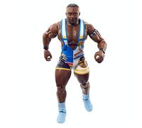 WWE Big E Royal Rumble Elite Collection Action Figure with Accessory & Jimmy Hart Build-A-Figure Parts, 6-inch Posable Collectible Gift for WWE Fans Ages 8+, HDD89
