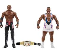 WWE Big E vs Bobby Lashley Championship Showdown 2-Pack 6-inch Action Figures Friday Night Smackdown Battle Pack for Ages 6 Years Old & Up, HLL75,Multicolor,Medium