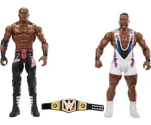 WWE Big E vs Bobby Lashley Championship Showdown 2-Pack 6-inch Action Figures Friday Night Smackdown Battle Pack for Ages 6 Years Old & Up, HLL75,Multicolor,Medium