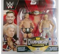 WWE Championship Showdown Cody Rhodes & Austin Theory Wrestling Figures New