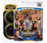 WWE Championship Showdown series 2- The Rock vs. Triple H! Comes complete with display stands!