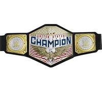 WWE Championship Title Featuring Authentic Styling, Metallic Medallions, Leather-like Belt & Adjustable Feature that Fits Waists of Kids 8 and Up