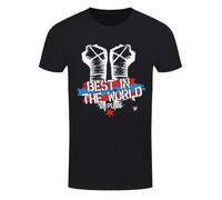 WWE CM Punk Hand Wraps BITW Men's Black T-Shirt
