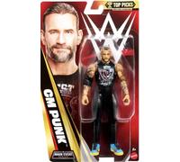 WWE Cm Punk Top Picks Mattel Main Event Series 2026 Wave 3 Wrestling Action Figure Toy Wrestler