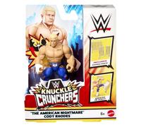 WWE Cody Rhodes (Blue Tights & Guardrail) Knuckle Crunchers 10