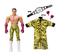 WWE Elite Action Figure & Accessories, 6-inch Collectible Brutus Beefcake with 25 Articulation Points, Life-Like Look & Swappable Hands, HTX26