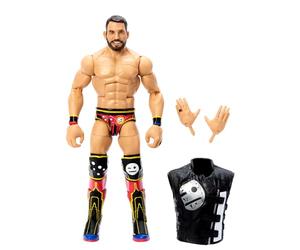 WWE Elite Action Figure & Accessories, 6-inch Collectible Johnny Gargano with 25 Articulation Points, Life-Like Look & Swappable Hands, HTX20