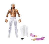 WWE Elite Action Figure Royal Rumble Damian Priest with Accessory and Dok Hendrix Build-A-Figure Parts, HKP17