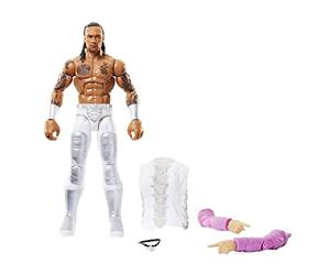 WWE Elite Action Figure Royal Rumble Damian Priest with Accessory and Dok Hendrix Build-A-Figure Parts, HKP17