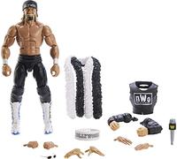 WWE Elite Action Figure WrestleMania “Hollywood” Hulk Hogan with Accessory and “Mean” Gene Okerlund Build-A-Figure Parts , HKP12