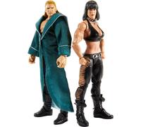 WWE Elite Collection 2Pack Triple H & Chyna 6in Action Figures with 2 Sets of Swappable Hands & Superstar Accessories Ages 8 Years Old & Up