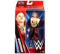 Mattel WWE Elite Action Figure & Accessories, Series #121, 6-inch Collectible Gunther with 25 Articulation Points & Swappable Hands