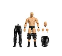 Mattel WWE Elite Collection Action Figure & Accessories, Premium Live Event “Stone Cold” Steve Austin Set, SummerSlam Series with Jesse “The Body” Ventura Build-A-Figure Parts, JHX79