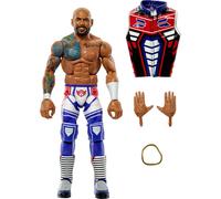 Mattel WWE Elite Action Figure & Accessories, 6-inch Collectible Ricochet with 25 Articulation Points, Life-Like Look & Swappable Hands