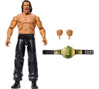 Mattel WWE Elite Action Figure & Accessories, Series #123 Set, 6-inch Collectible Great Khali with 25 Articulation Points & Swappable Hands