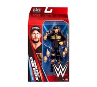 Mattel WWE Elite Action Figure & Accessories, Series #122 Set, 6-inch Collectible “Stone Cold” Steve Austin with 25 Articulation Points & Swappable Hands, JHT52