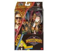 WWE Mattel Elite Collection Action Figure & Accessories, Premium Live Event Bianca Belair Set, Wrestlemania with Howard Finkel Build-A-Figure Parts