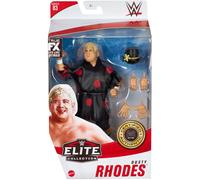 WWE GVB51 Dusty Rhodes Elite Collection Action Figure, 6-in/15.24-cm Posable Collectible Gift for Fans Ages 8 Years Old & Up , Multicolor