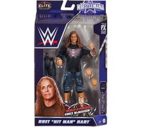 WWE WrestleMania Action Figure with entrance shirt - Bret Hit Man Hart