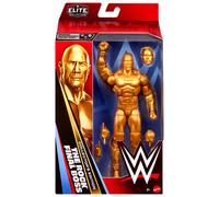 WWE The Rock The Final Boss Gold Collectors Edition Mattel Elite Collection Series 125 Wrestling Action Wrestler Figure Toy