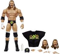 WWE Fan Takeover Ultimate Edition Triple H Action Figure, 6-inch Collectible with DX Shirt, Extra Heads & Swappable Hands for Ages 8 Years Old & Up
