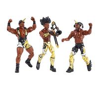WWE FDX69 Elite Bootyos Wrestling Tag Team Action Figures Triple Pack in Cereal Box