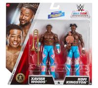 WWE Main Event Showdown 2-Pack Series 21 Kofi Kingston & Xavier Woods Action Figures (6 )