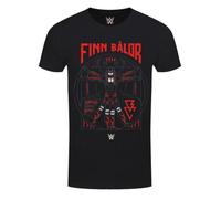 WWE Finn Balor Summon The Demon Men's Black T-Shirt