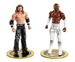 WWE GVJ22 Championship Showdown Kofi Kingston vs John Morrison 2-Pack, Multicolor, 17.0 cm*4.0 cm*8.0 cm