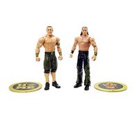WWE GVJ26 Shawn Michaels & John Cena Championship Showdown 2-Pack, Multicolor, 17.0 cm*4.0 cm*8.0 cm
