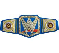 WWE HBX67 Championship Title Belt Featuring Authentic Styling, Metallic Medallions, Leather-like Belt & Adjustable Feature that Fits Waists of Kids 8 and Up, Multicolor, 21.2 cm*4.0 cm*97.0 cm