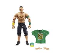 WWE John Cena Elite Collection Action Figure, 6-inch Posable Collectible Gift for WWE Fans Ages 8 Years Old & Up