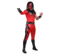 WWE Kane Plus Size Fancy Dress Costume for Men 2X 3X 3X Red