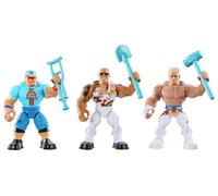 WWE Knuckle Cruncher Action Figure 3-Pack with 8 Accessories