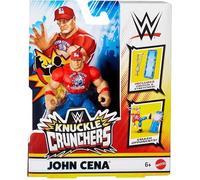 WWE Knuckle Crunchers Figure 10 cm John Cena Figures + Accessory